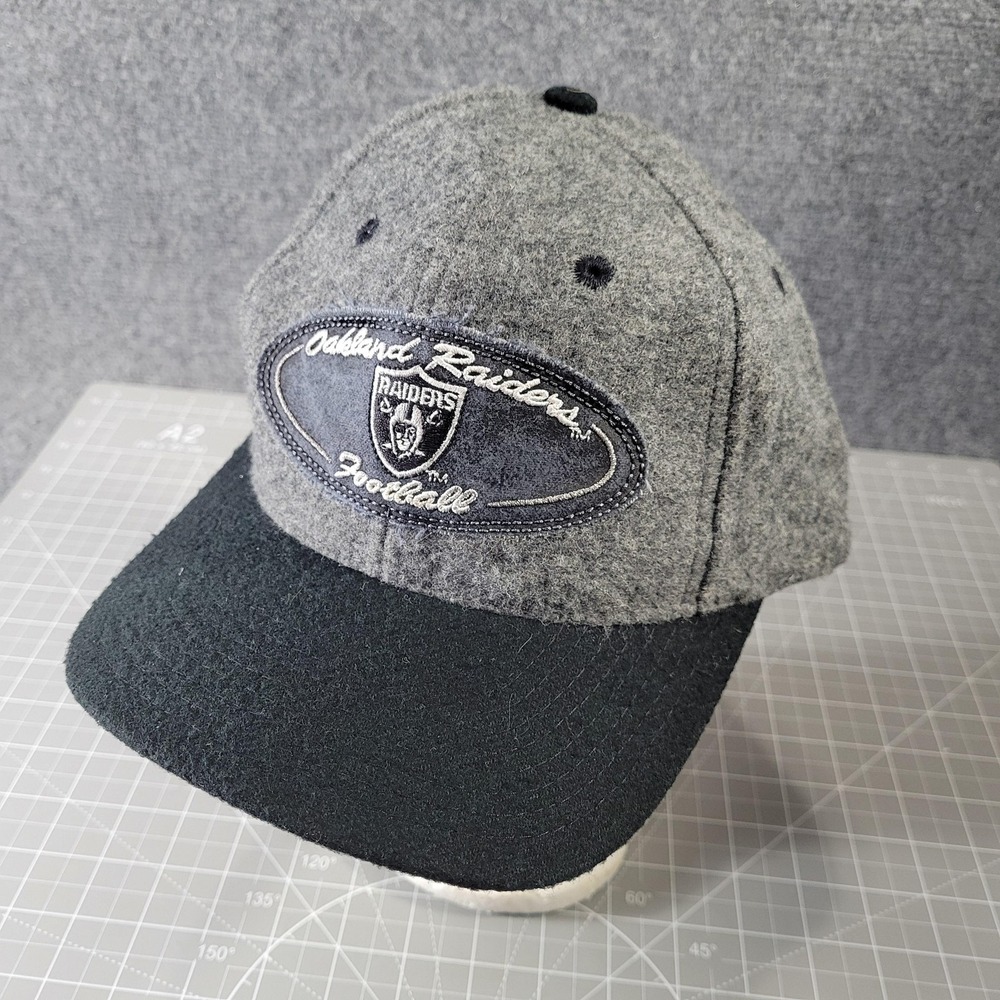 Vintage Oakland Raiders Hat Wool Blend Sports Specialties NFL Team Taiwan‎